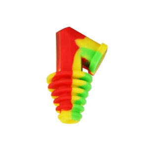 Pulsar Silicone Cart Rig Adapter in Rasta view
