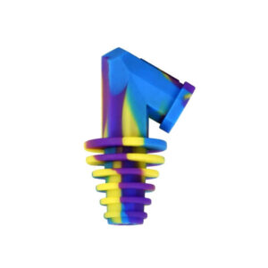 Pulsar Silicone Cart Rig Adapter in Tie Dye view