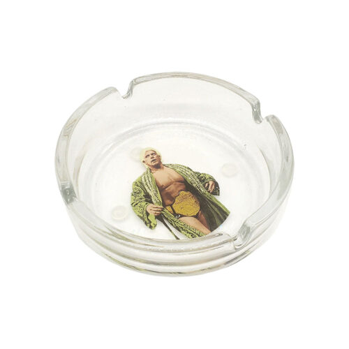 Ric Flair Drip Glass Ashtray Champ front view