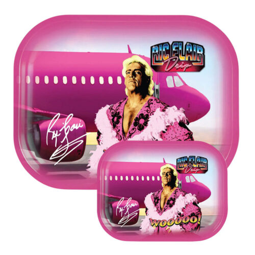 ric-flair-drip-metal-rolling-tray-jet Ric Flair Drip Rolling Tray Jet front view