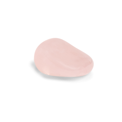 rose-quartz-tumbled-gemstone-pink Shoppe Geo Rose Quartz Tumbled Stone in Pink view