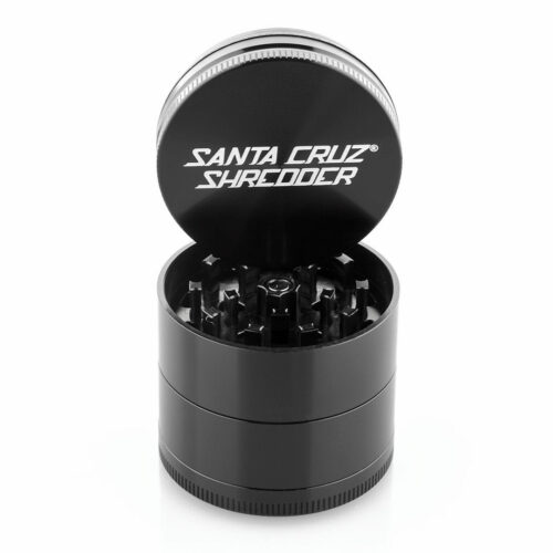 santa cruz shredder grinder 4 piece black medium
