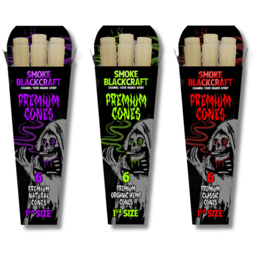 Smoke Blackcraft Cones coffin pack front view