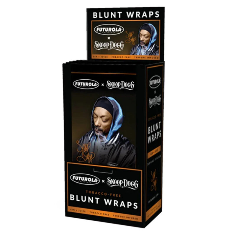 Snoop Dogg x Futurola Blunt Wrap 25 pack box view
