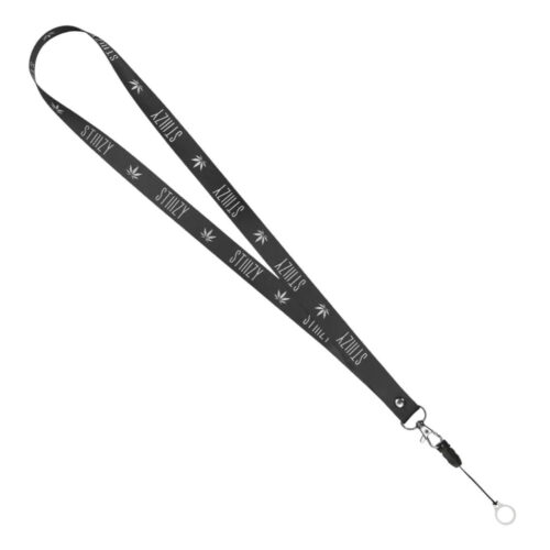 STIIIZY Lanyard in Black view