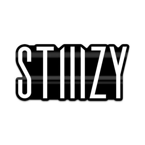 STIIIZY Vinyl Sticker in Black view