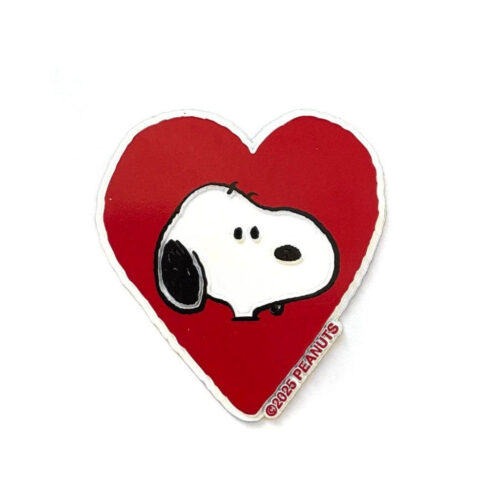 Three Potato Four Peanuts Snoopy Heart Fridge Magnet front view